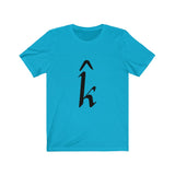 K Vector - Straight Up! - Fun with Math Vector Symbol Unisex Jersey Short Sleeve Tee